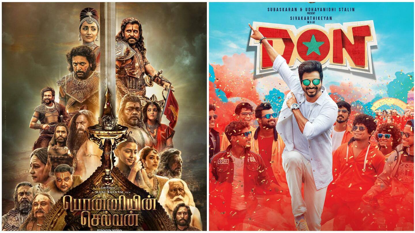 'PS-I' to 'Don': Top 5 Kollywood grossers of 2022