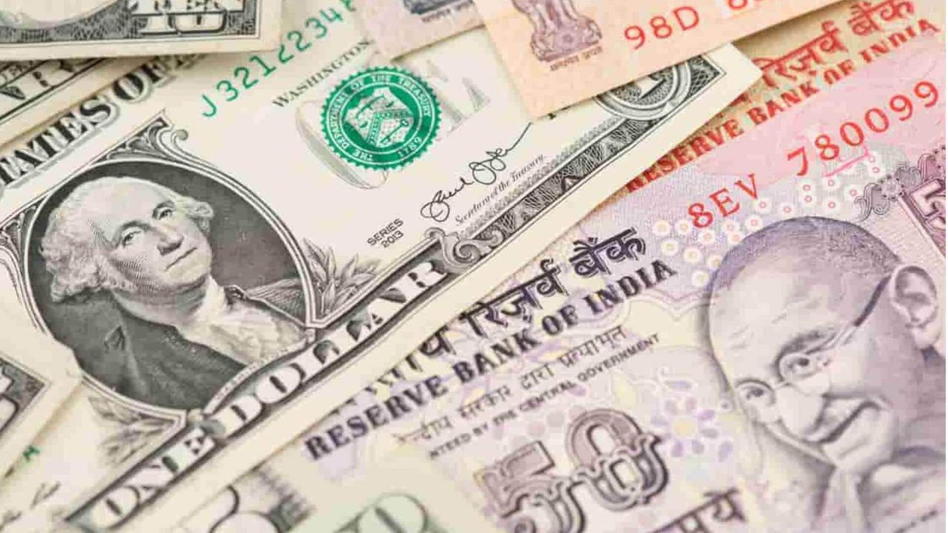 INR closes at all-time low of 83.41 against US dollar