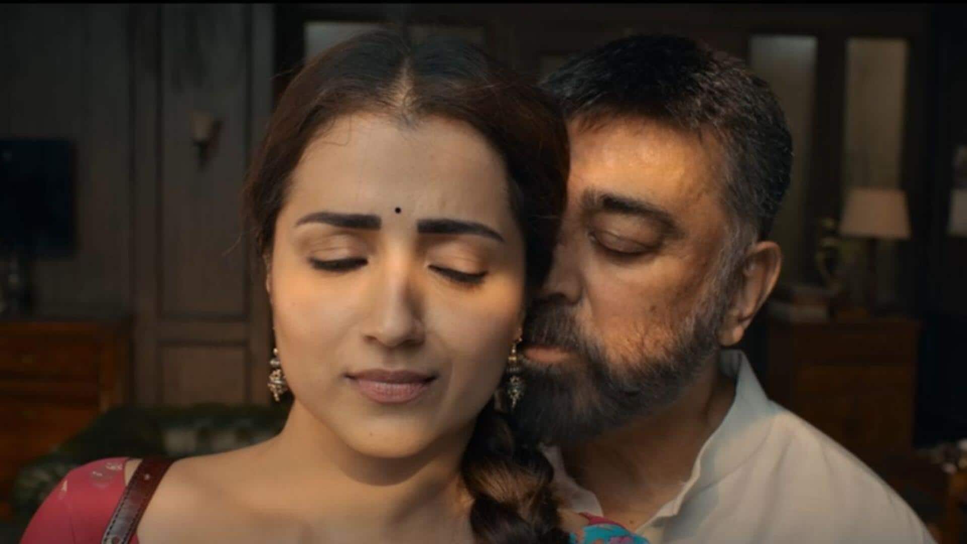 'Sugar Baby': Trisha-Kamal Haasan's song sparks debate over age gap 'Sugar Baby': Trisha-Kamal Haasan's song sparks debate over age gap