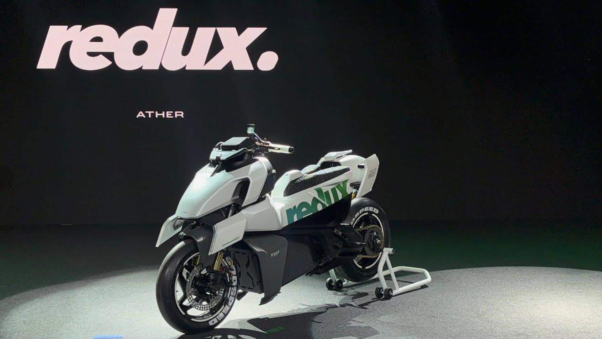 Ather Redux is a scooter, motorbike at the same time
