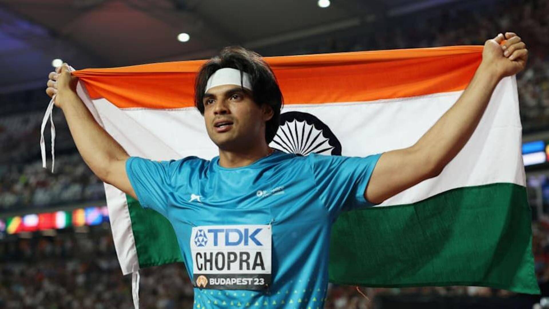 Neeraj Chopra wins World Athletics Championships gold: His career achievements 