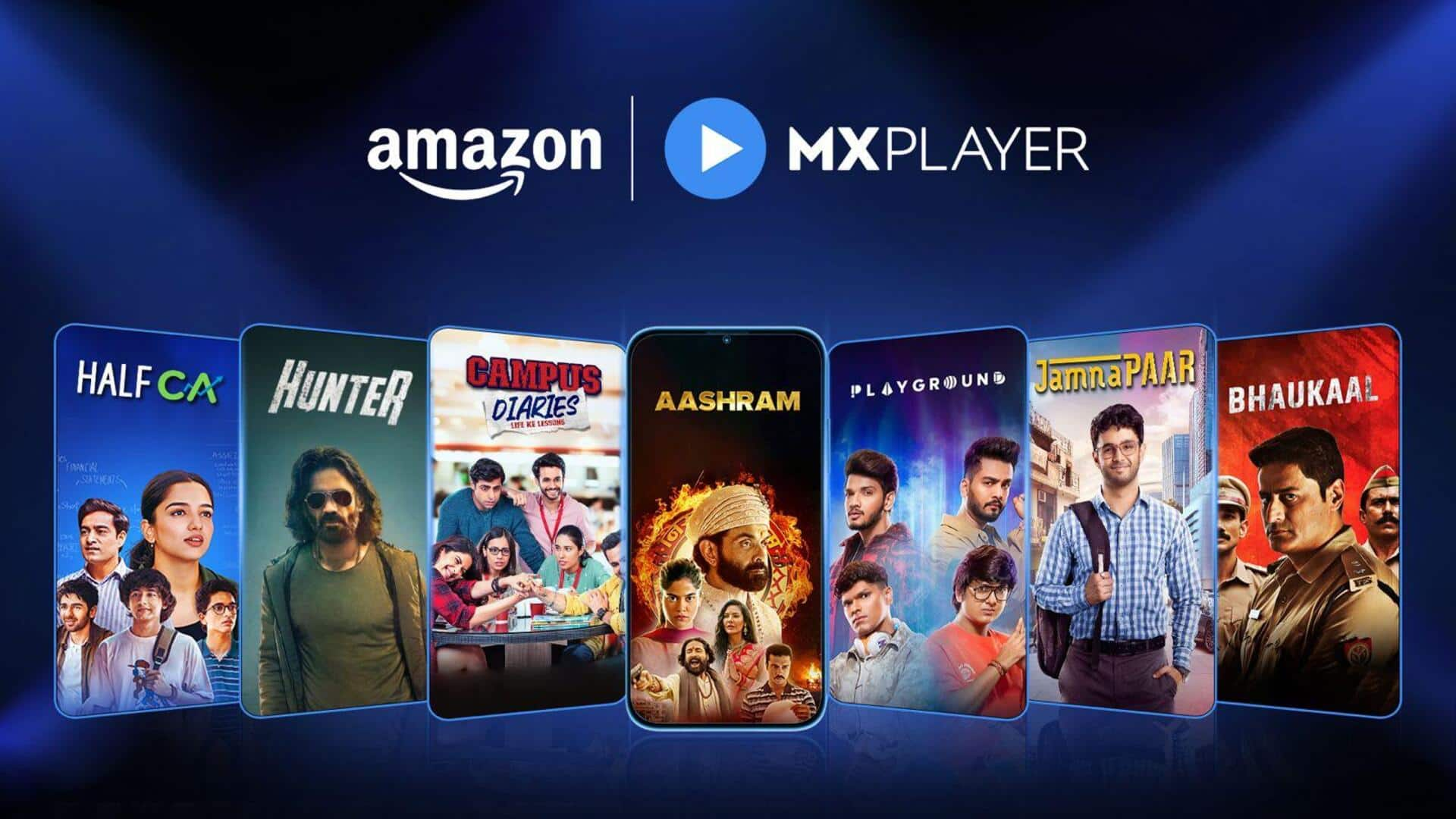 Amazon acquires OTT platform MX Player, merges it with miniTV