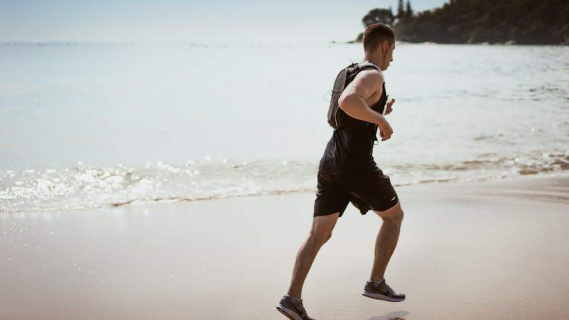 Sunrise beach jogging: 5 health benefits