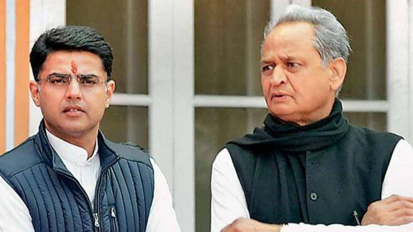Sachin Pilot's camp had made allegations against Gehlot Sachin Pilot's camp had made allegations against Gehlot