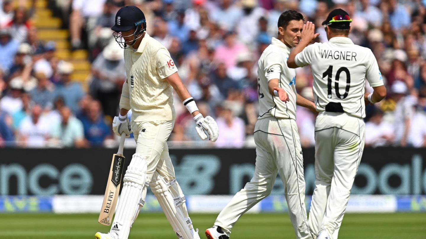 England vs New Zealand: Hosts manage 303 in first innings