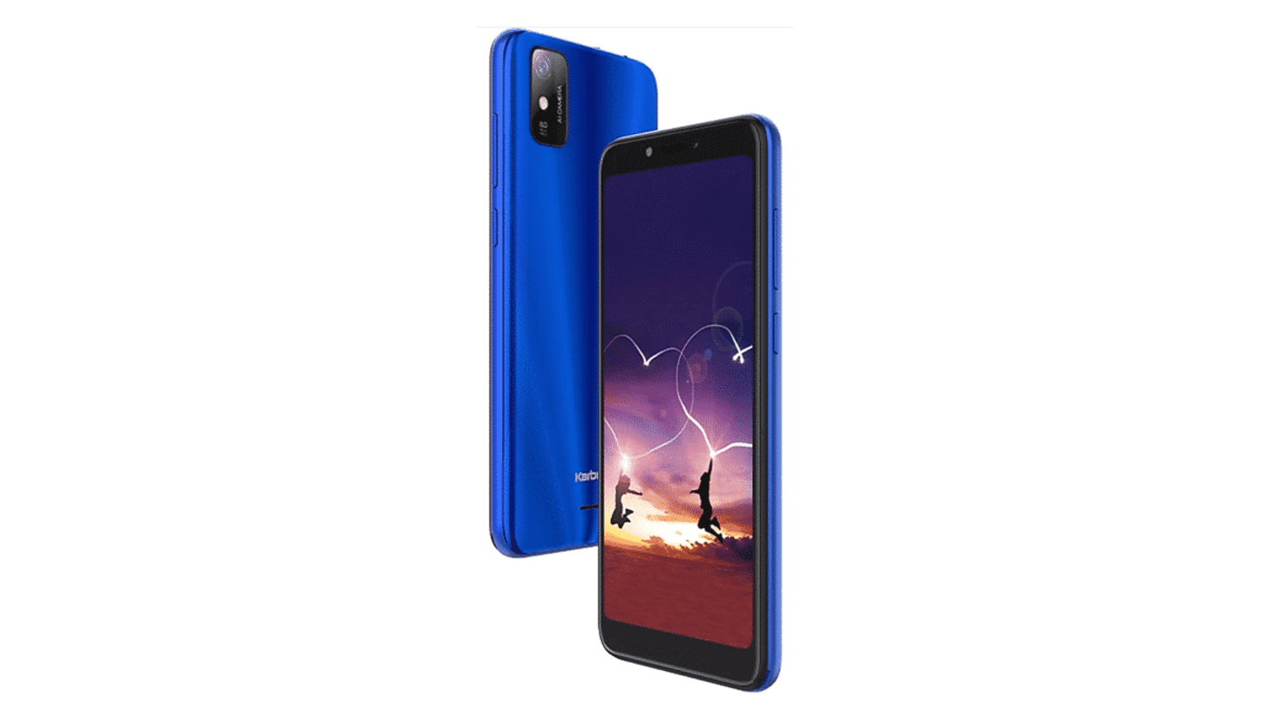 The phone is available in two color options The phone is available in two color options