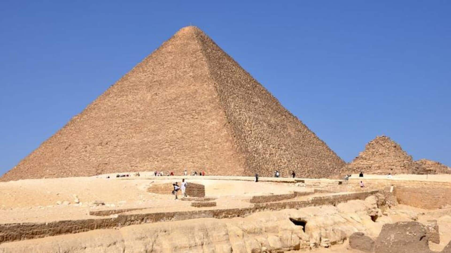 Journey to the timeless Pyramids of Giza, Egypt