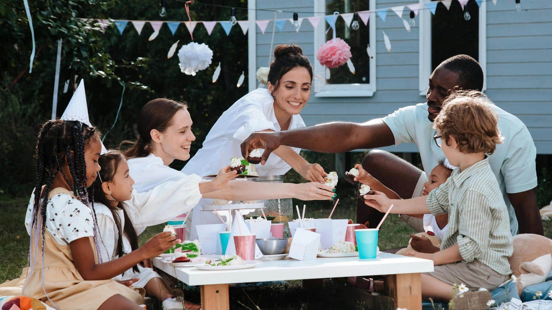 Host a garden party with these simple eco decor tips