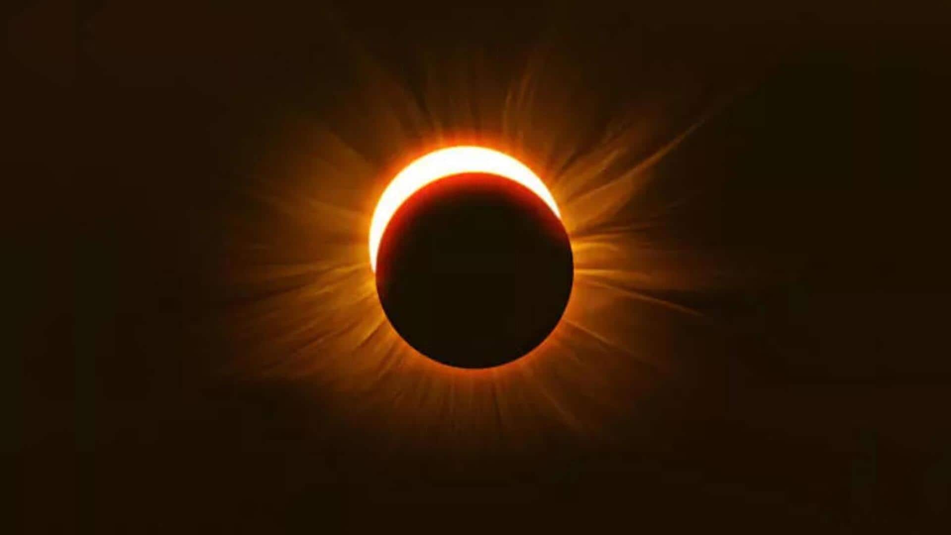 A total solar eclipse is happening today