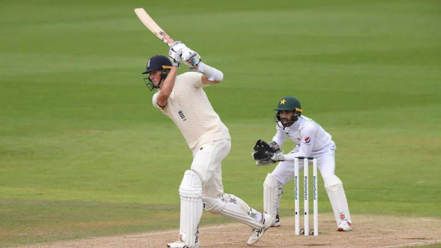 England smash 506/4 on Day 1 versus Pakistan in Rawalpindi