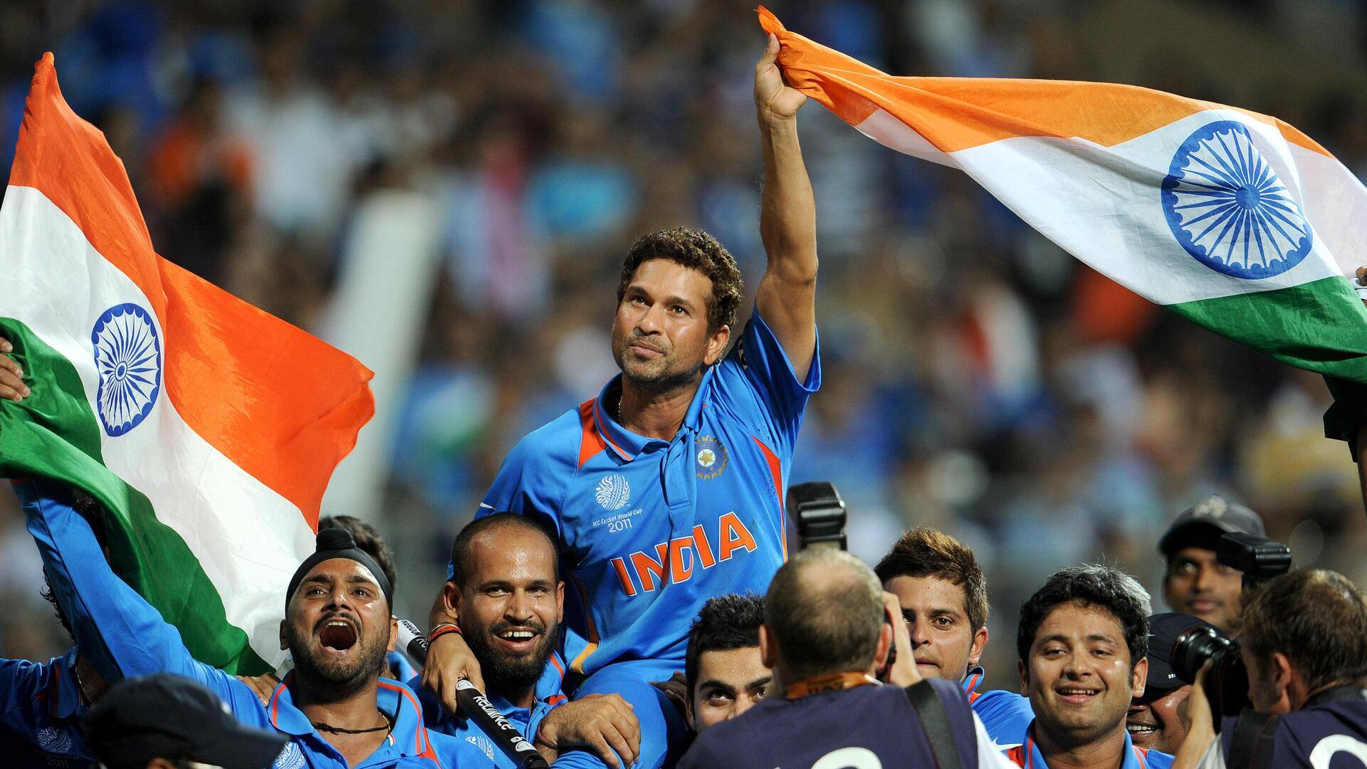 ICC Cricket World Cup: Statistical analysis of India's trophy-winning campaigns