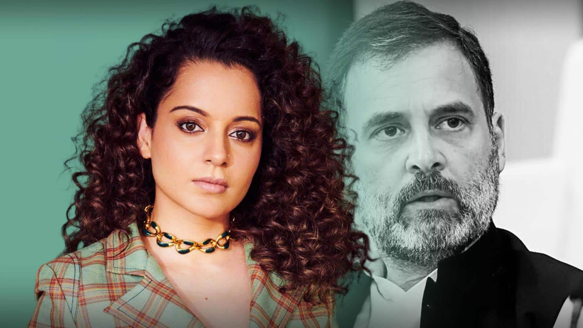 'Rahul most dangerous man...': Kangana criticizes Gandhi over Hindenburg report