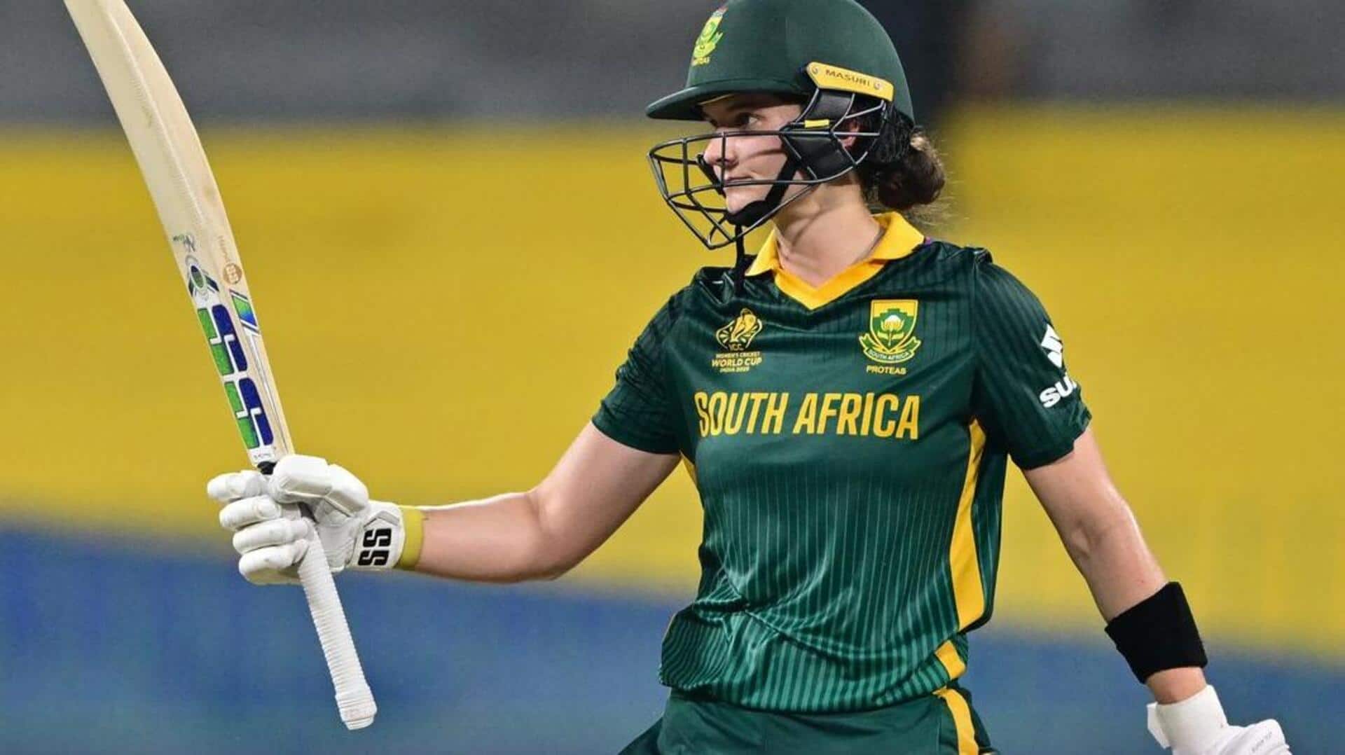 Laura Wolvaardt: Decoding her Women's World Cup career in stats Laura Wolvaardt: Decoding her Women's World Cup career in stats