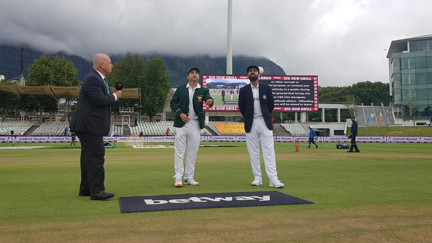 Newlands Test, Day 1: India lose openers in first session