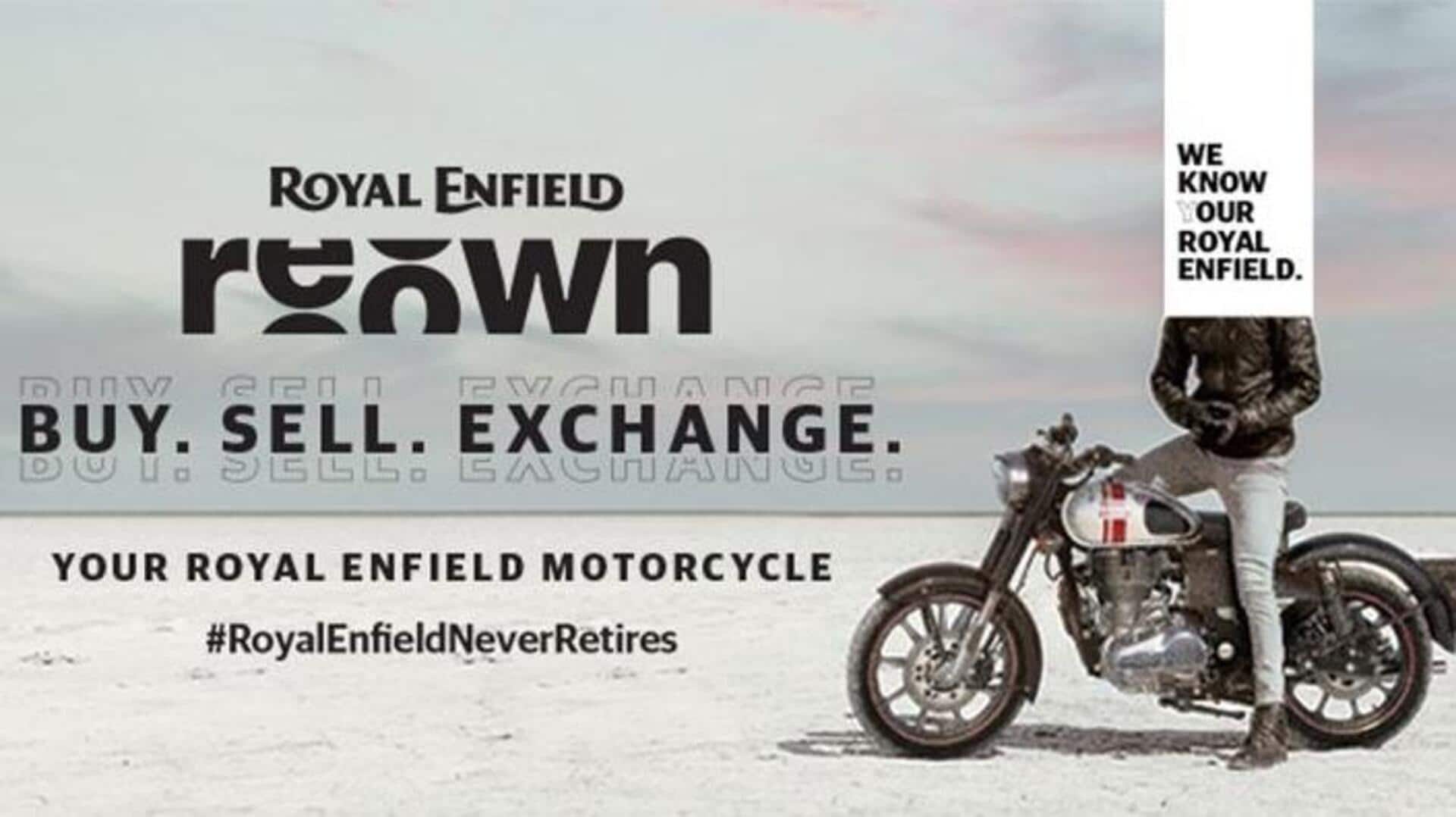 Royal Enfield launches 'Reown' program for pre-owned motorcycles in India