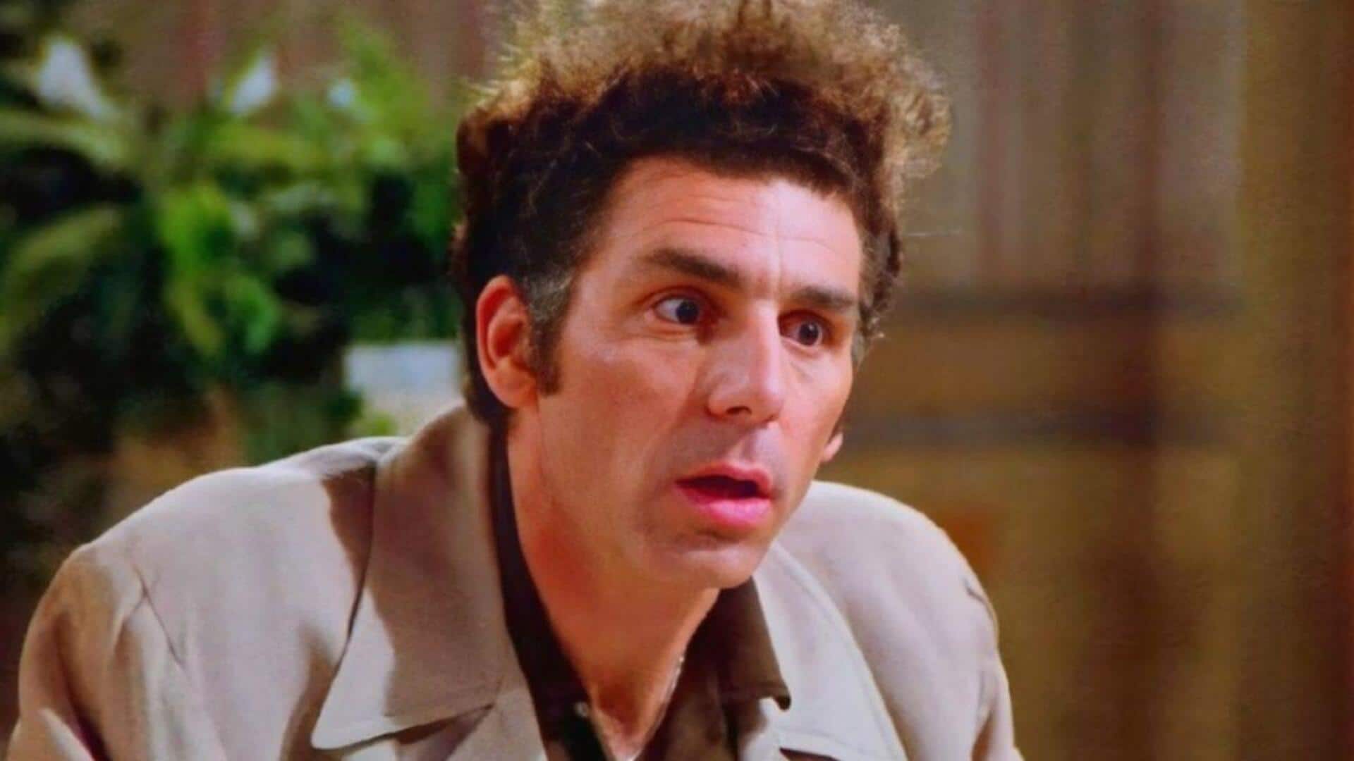What inspired Kramer's wild hair in 'Seinfeld'