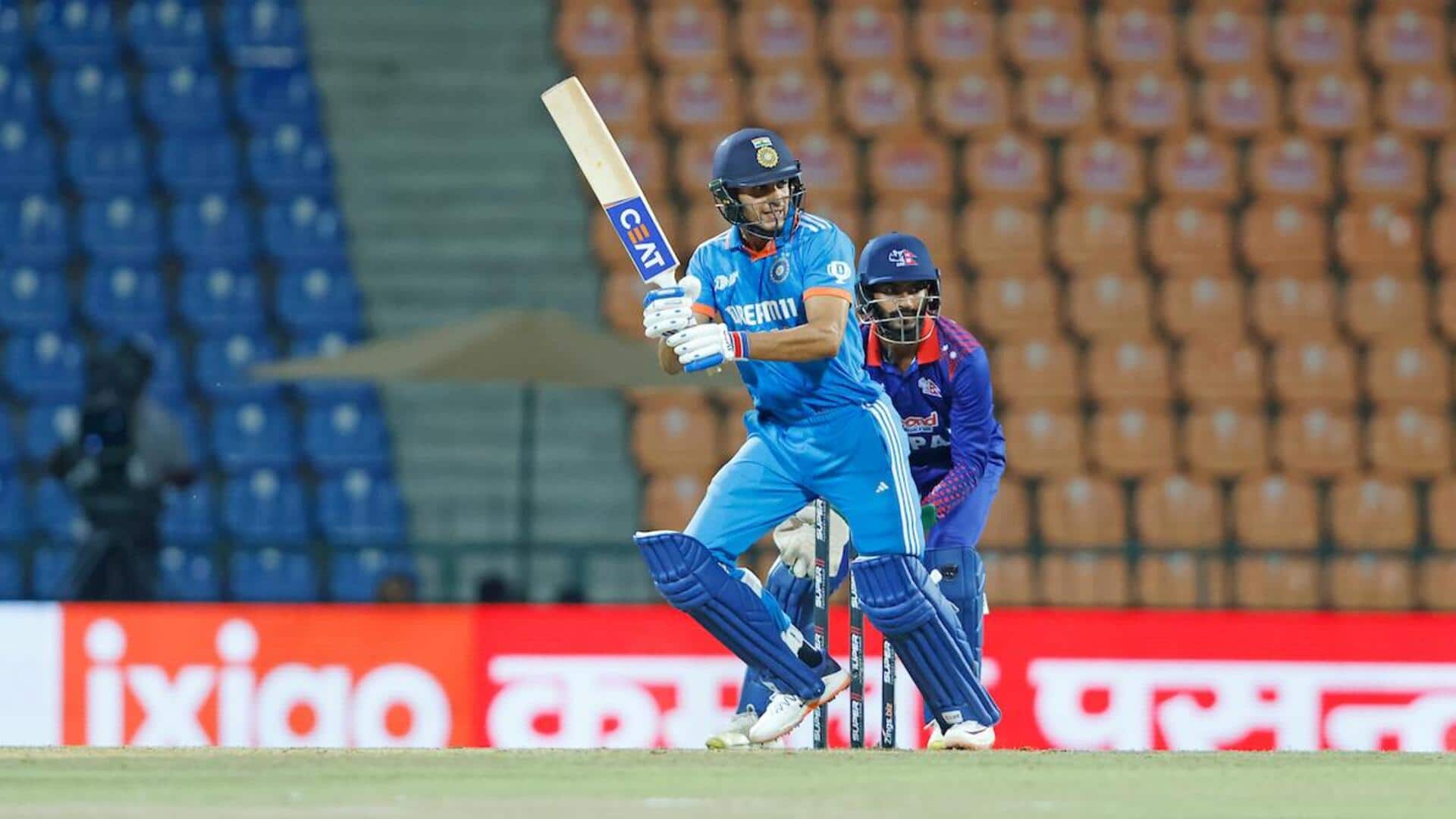 Shubman Gill becomes fastest Indian to 1,500 ODI runs: Stats