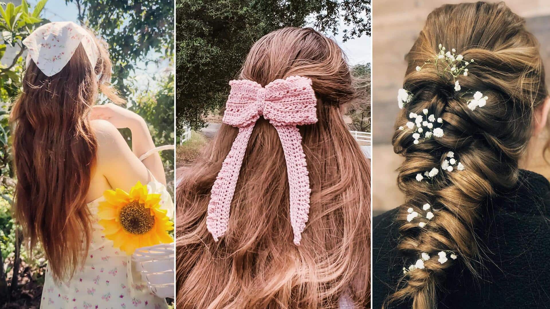Embrace cottagecore aesthetic with these hairstyles