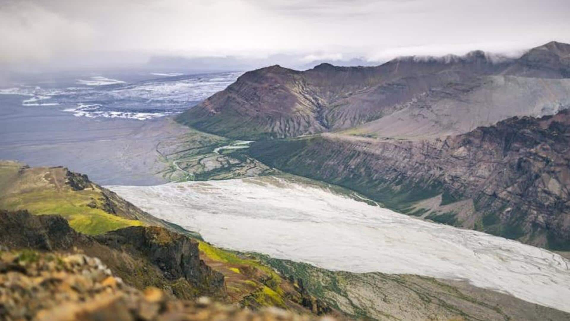 Unveiling the frozen majesty of Vatnajokull, Iceland