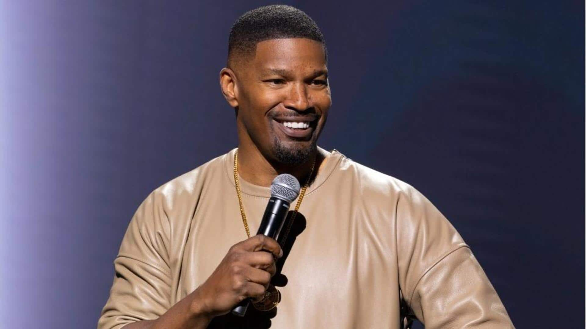 Jamie Foxx reveals he suffered a 'brain bleed' in 2023