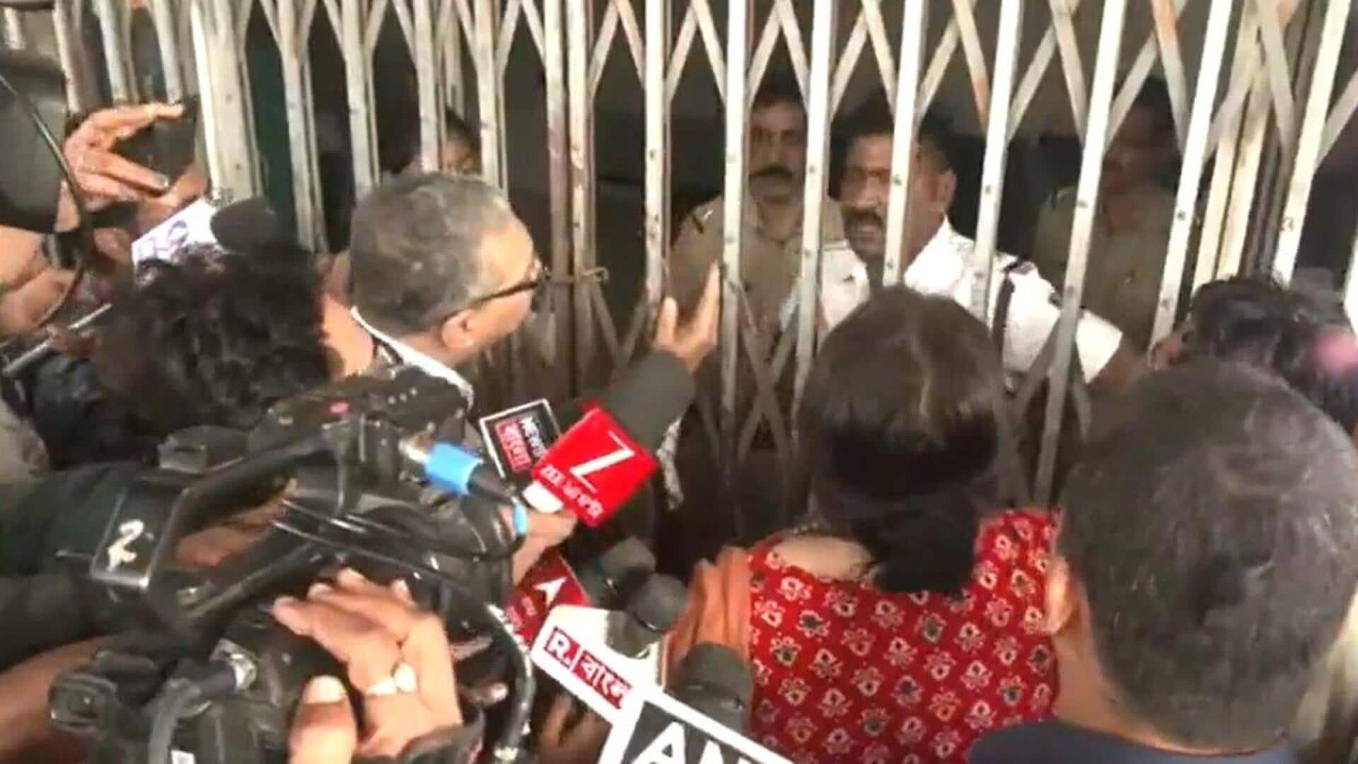 BJP leaders clash with police outside Durgapur gang-rape survivor's hospital
