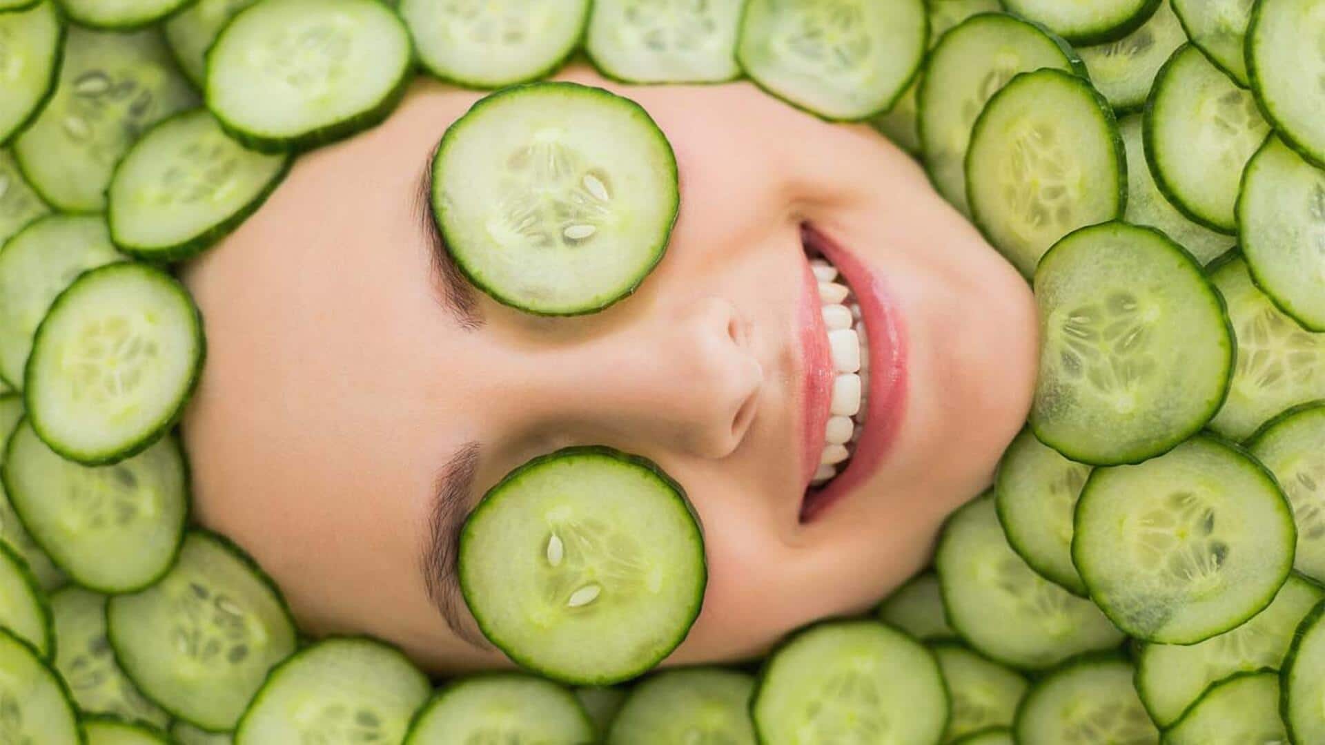 Sunburn? Cucumber slice is your natural solution 