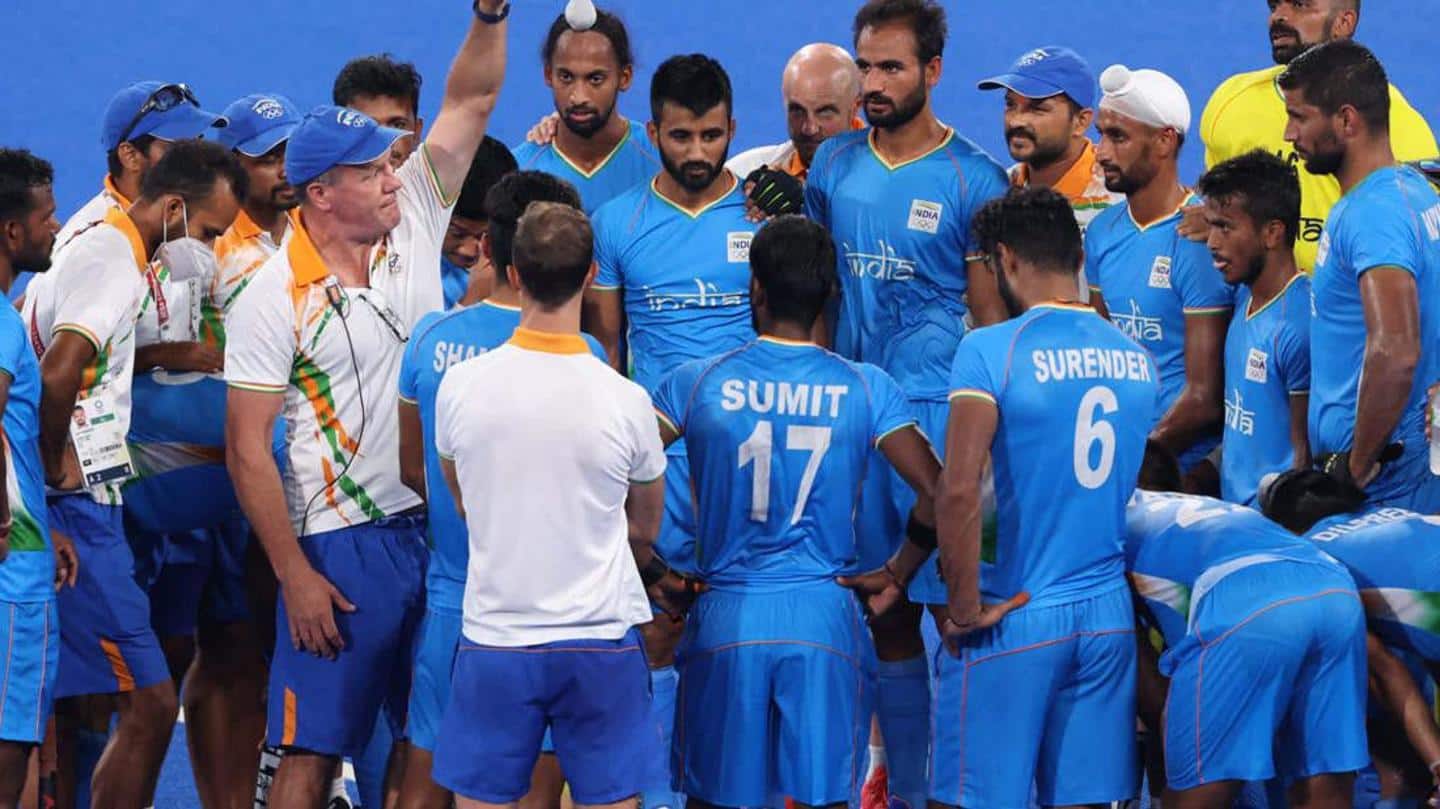 India men's hockey team to finish 2021 as third-ranked side