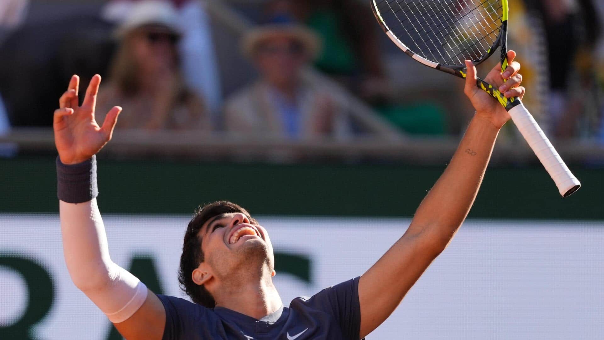 Carlos Alcaraz reaches 2024 French Open final: Key stats