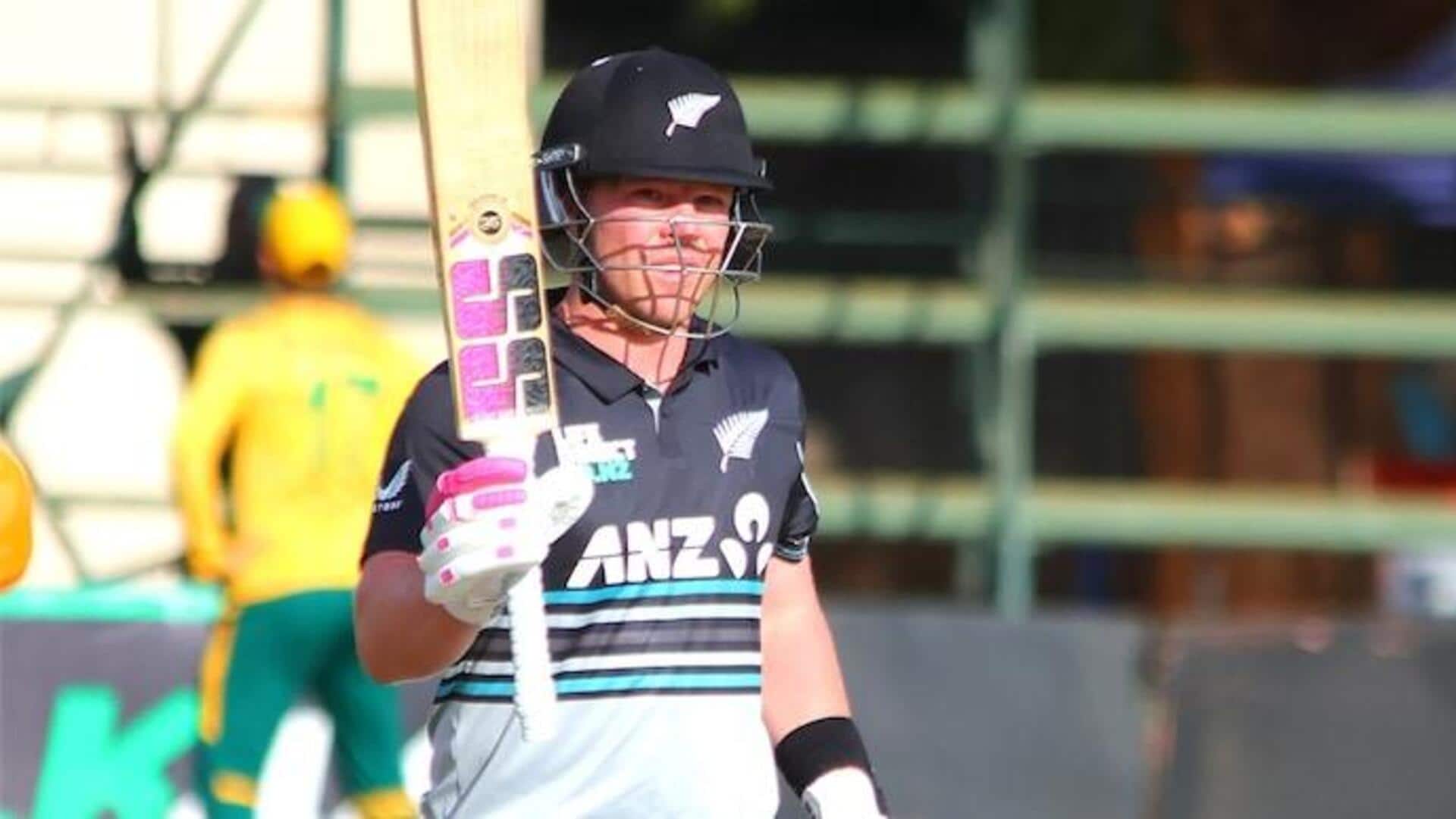 T20I Tri-Series: Rachin Ravindra, Tim Seifert slam half-centuries against Zimbabwe