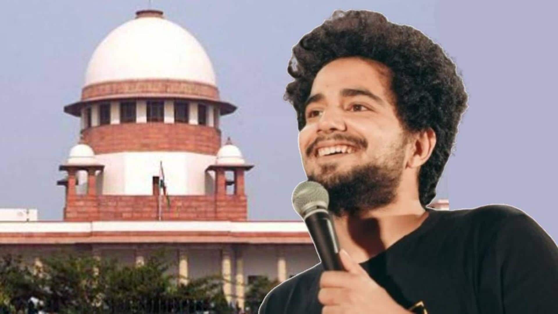 SC asks Samay Raina, others to apologize for ridiculing differently-abled SC asks Samay Raina, others to apologize for ridiculing differently-abled