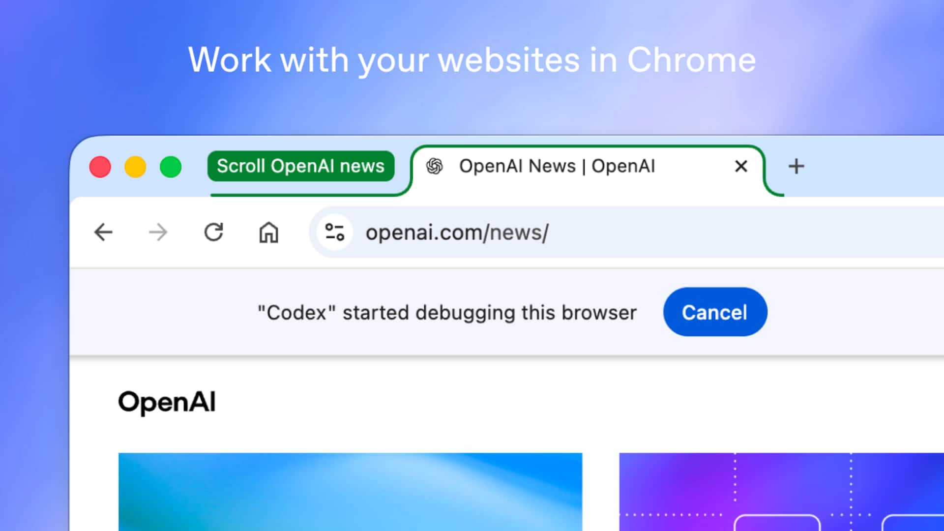 OpenAI's Codex now available as a Chrome extension
