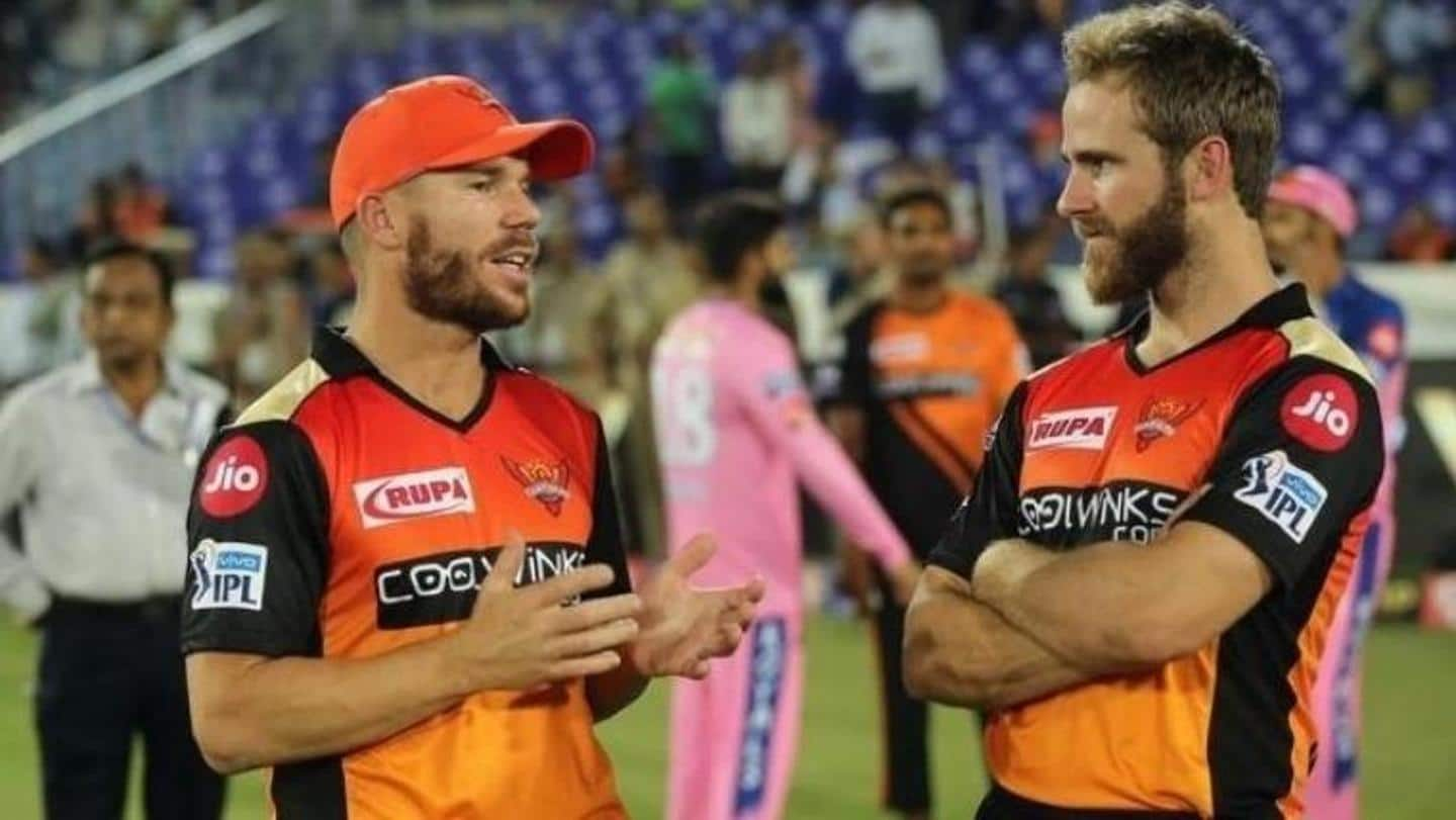 IPL: Kane Williamson replaces David Warner as captain of SRH