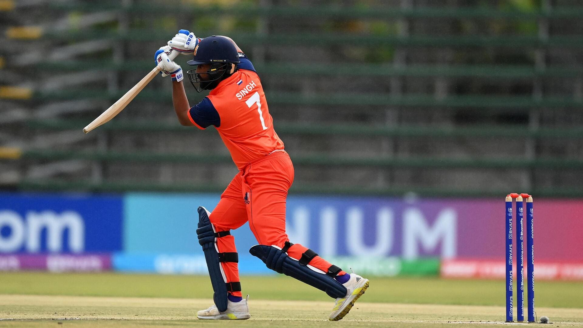 CWC Qualifiers: Vikramjit Singh smokes his maiden ODI century