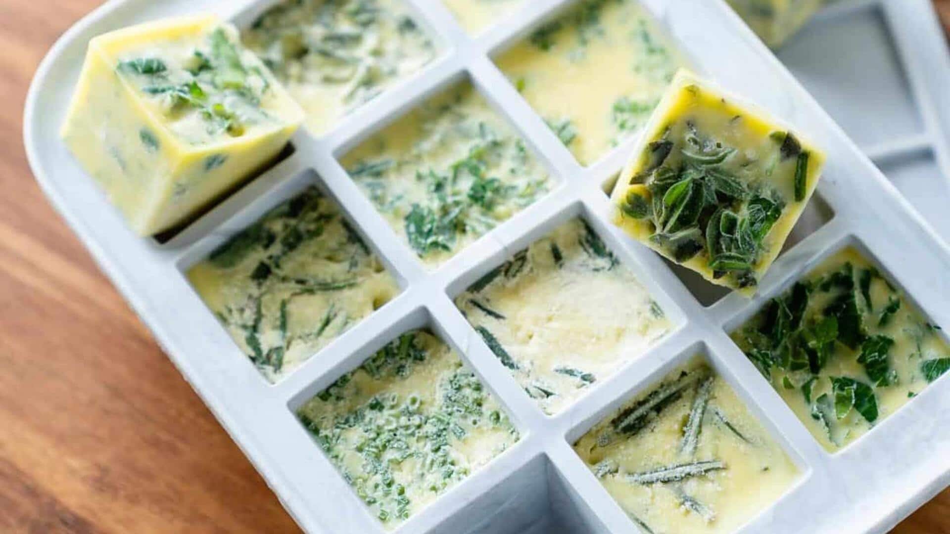 Ice cube herbs: The easiest way to preserve fresh flavor Ice cube herbs: The easiest way to preserve fresh flavor