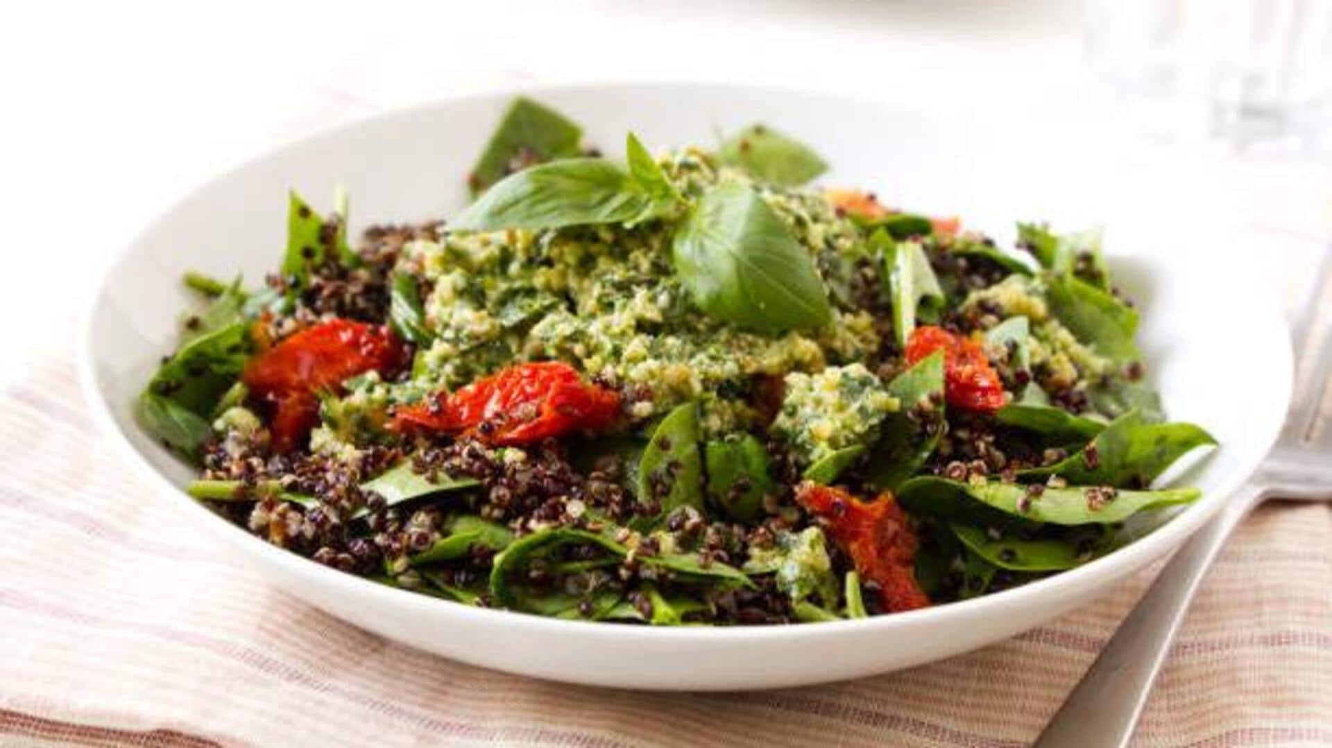 Add more protein to your salads with amaranth 