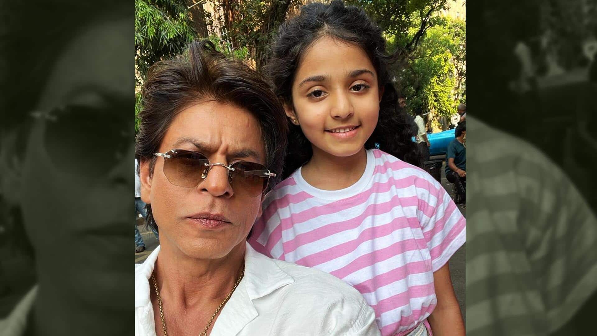 #NewsBytesExclsuive: SRK's 'Jawan' daughter didn't know he was 'King Khan'