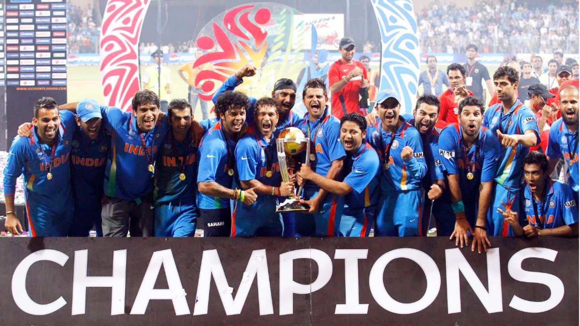 Key learnings from India's 2011 World Cup-winning campaign