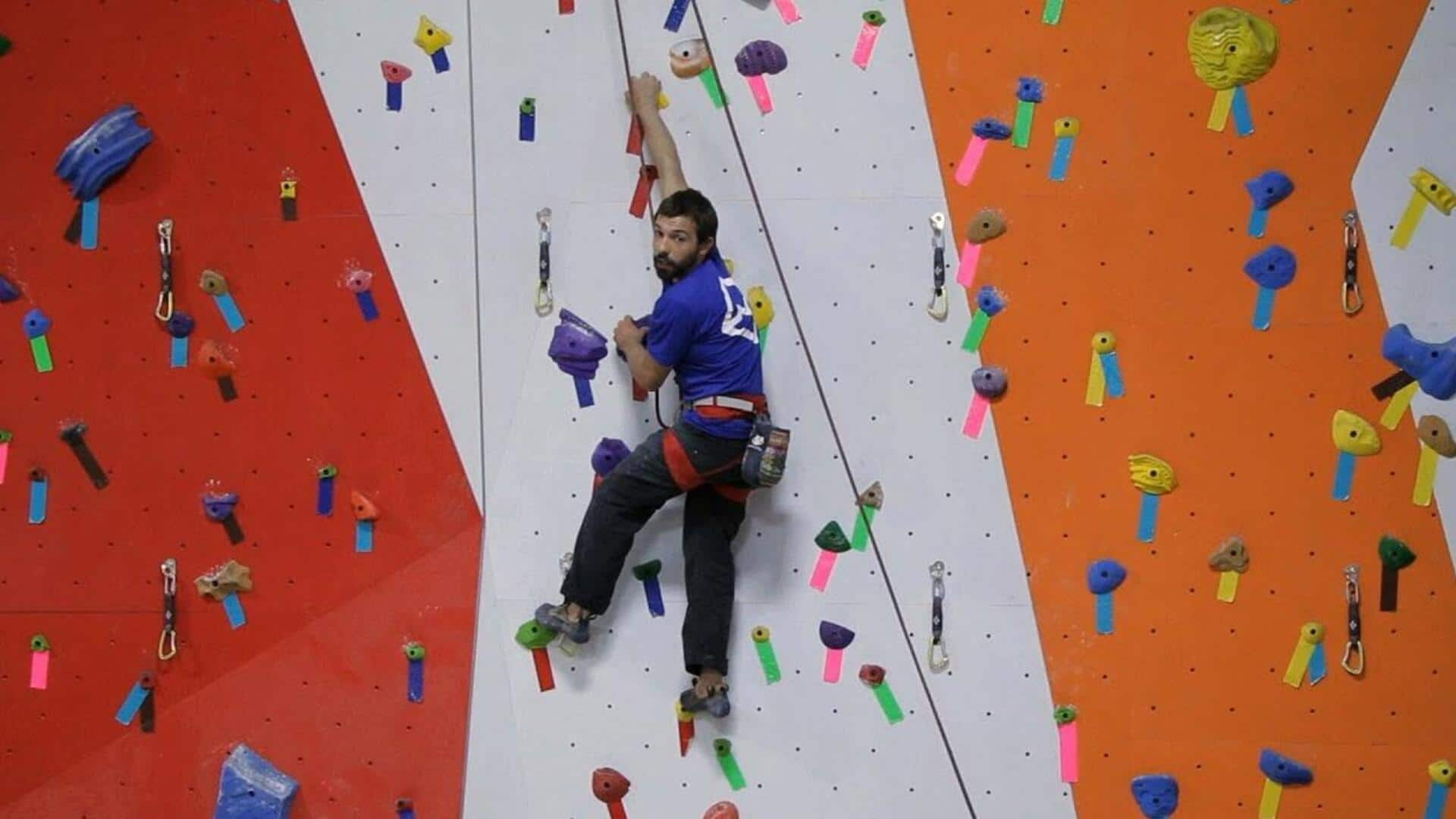 Enhancing spatial awareness with indoor rock climbing