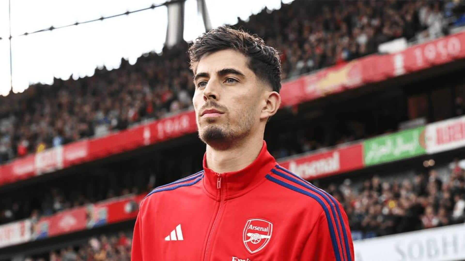 Arsenal confirm Kai Havertz to miss rest of 2024/25 season