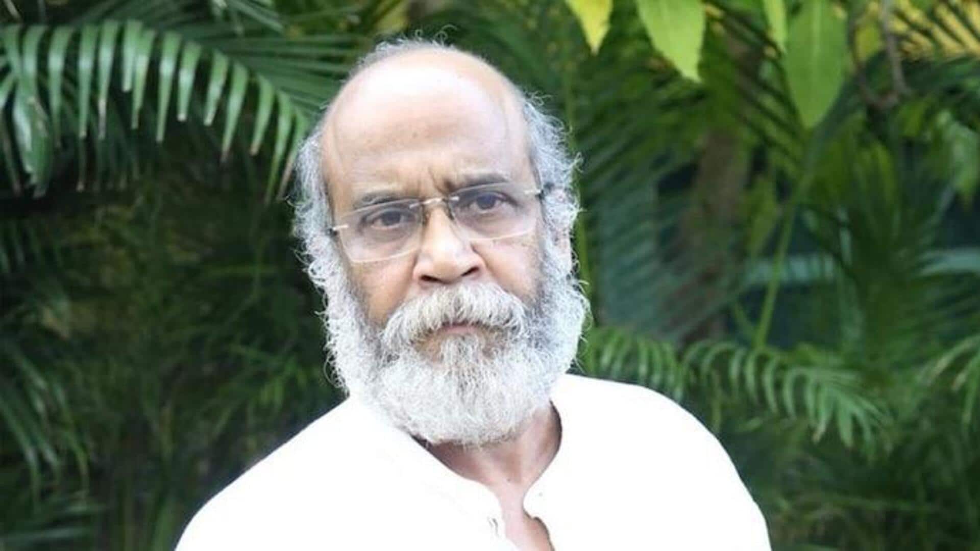 Tamil filmmaker Velu Prabhakaran (68) dies after prolonged illness