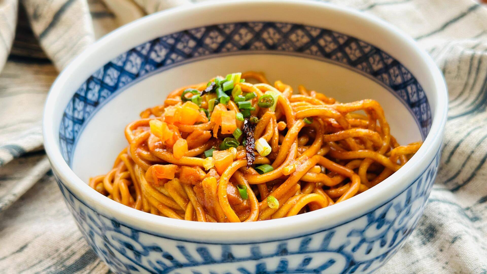Carrot spaghetti: A colorful and nutritious pasta alternative