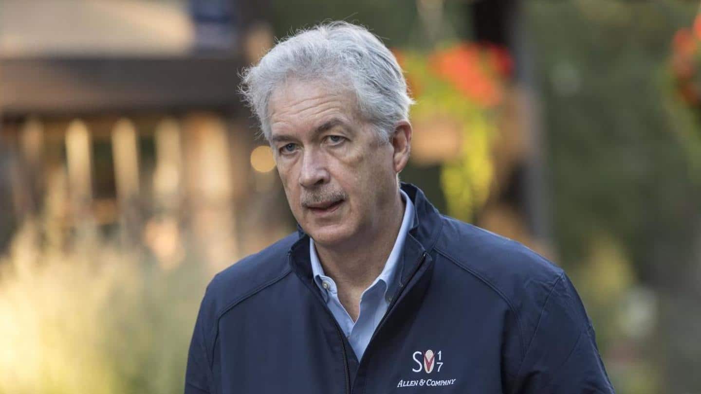 Burns arrived on Tuesday, will leave for Pakistan today Burns arrived on Tuesday, will leave for Pakistan today