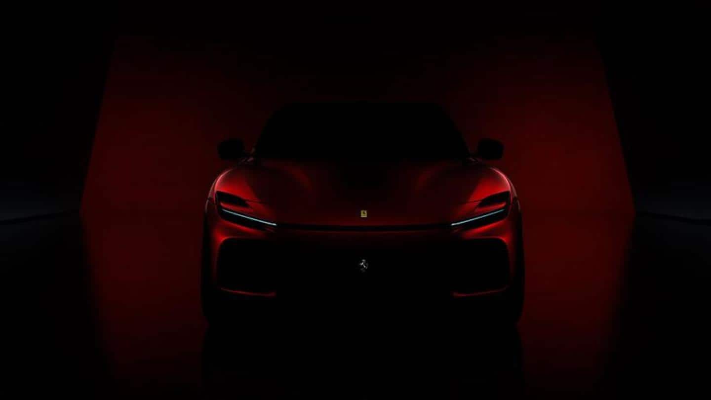 Ferrari Purosangue SUV spied testing in near production form