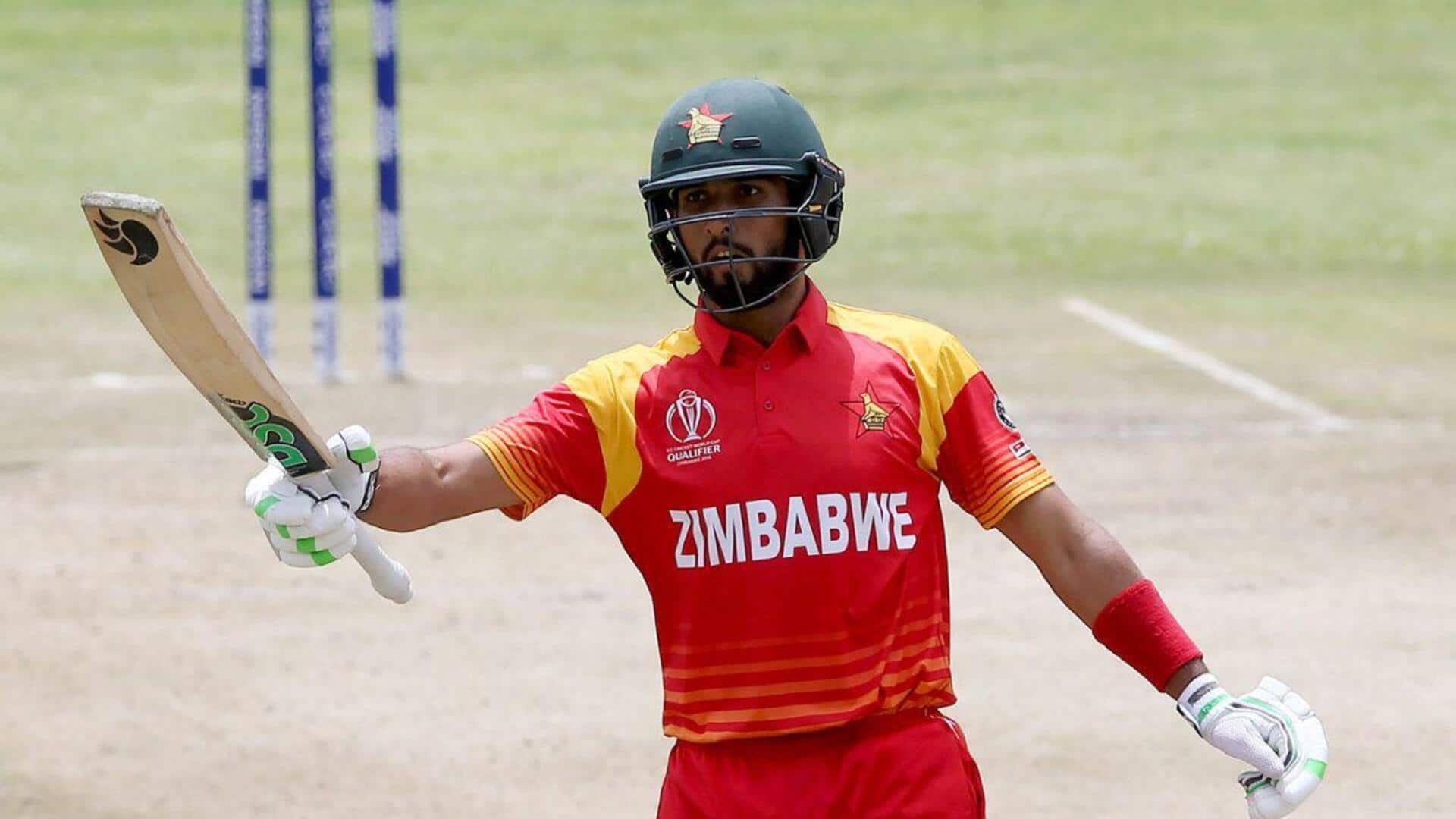 Sikandar Raza to lead Zimbabwe in T20I tri-series: Details here Sikandar Raza to lead Zimbabwe in T20I tri-series: Details here
