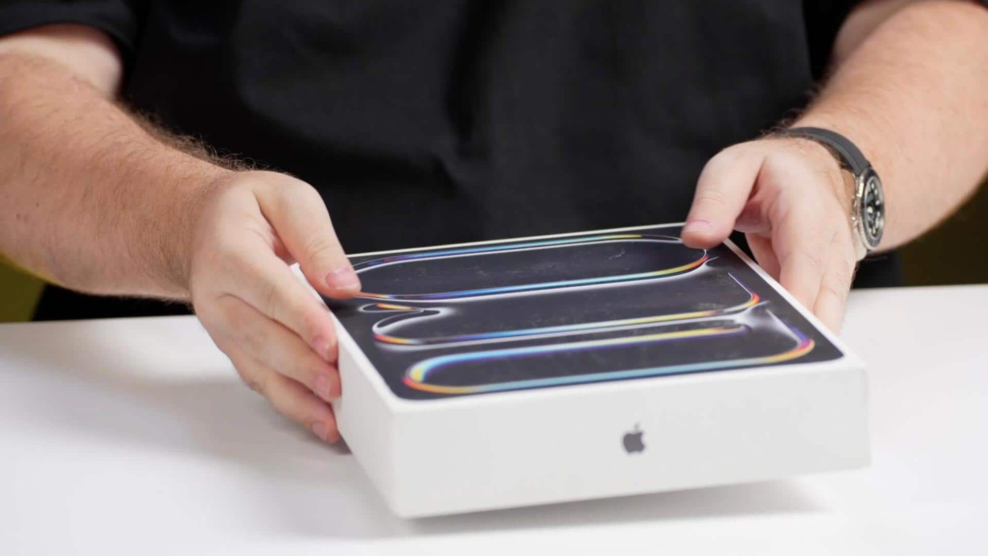 Apple's unannounced M5 iPad Pro fully revealed by Russian YouTubers