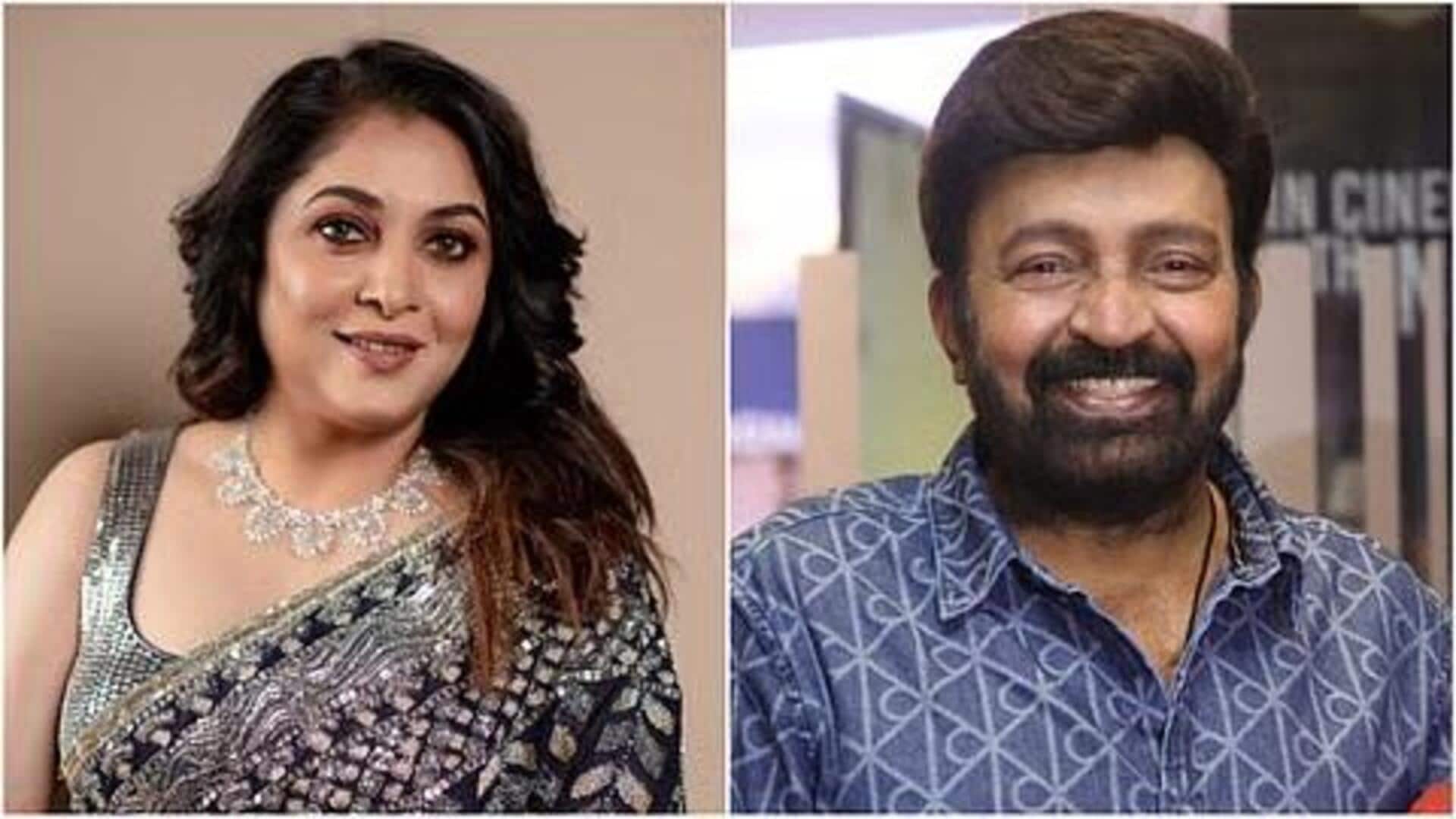 Rajasekhar-Ramya Krishnan reunite after 27 years for 'Lubber Pandhu' remake