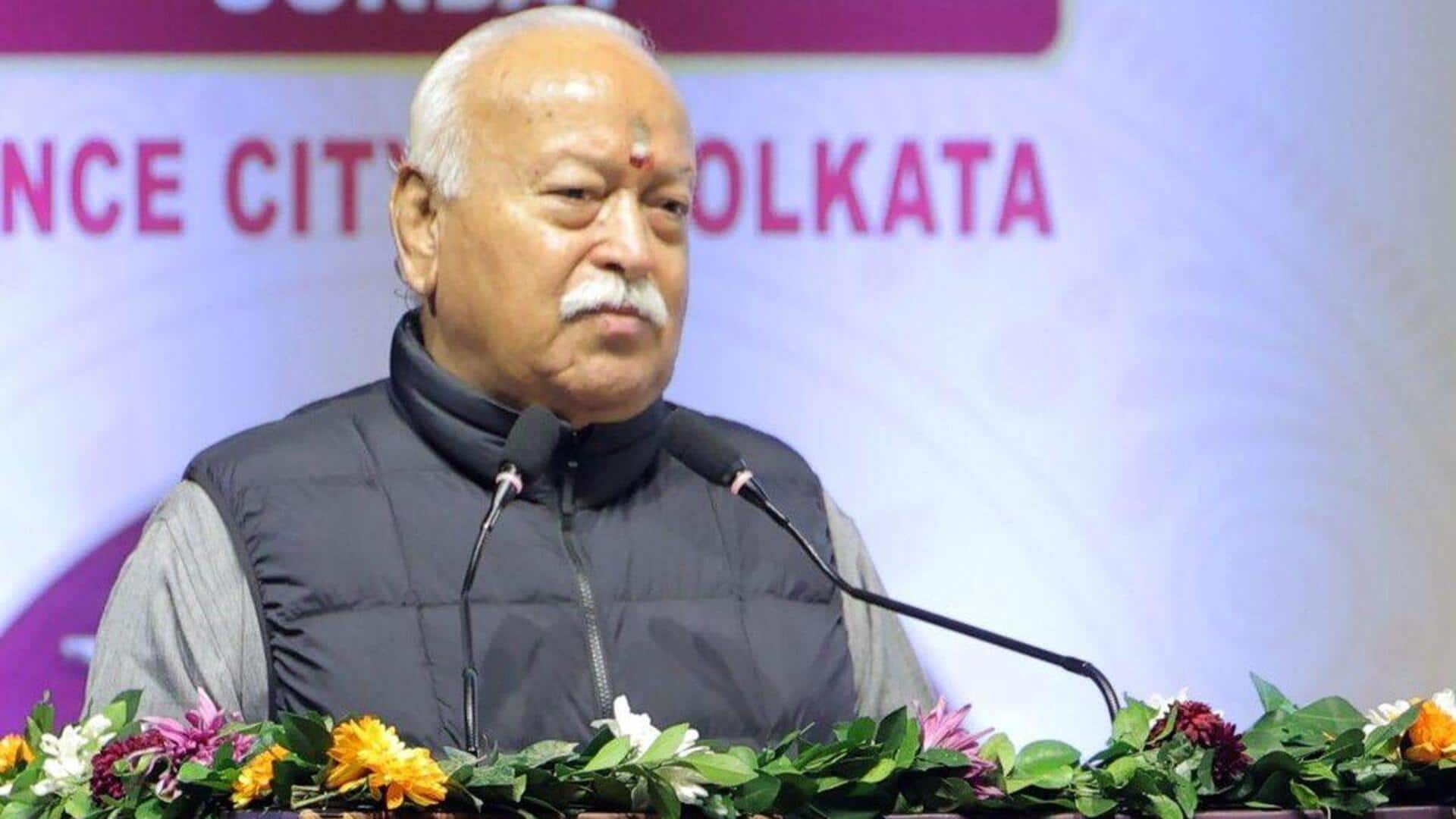 'India a Hindu nation, no constitutional approval needed...': RSS chief
