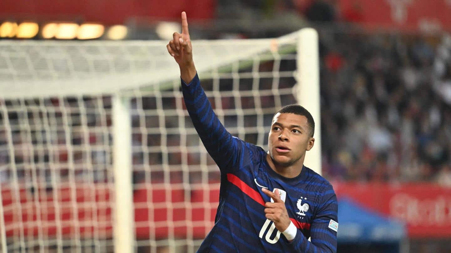 UEFA Nations League 2022-23: Mbappe seals vital point for France