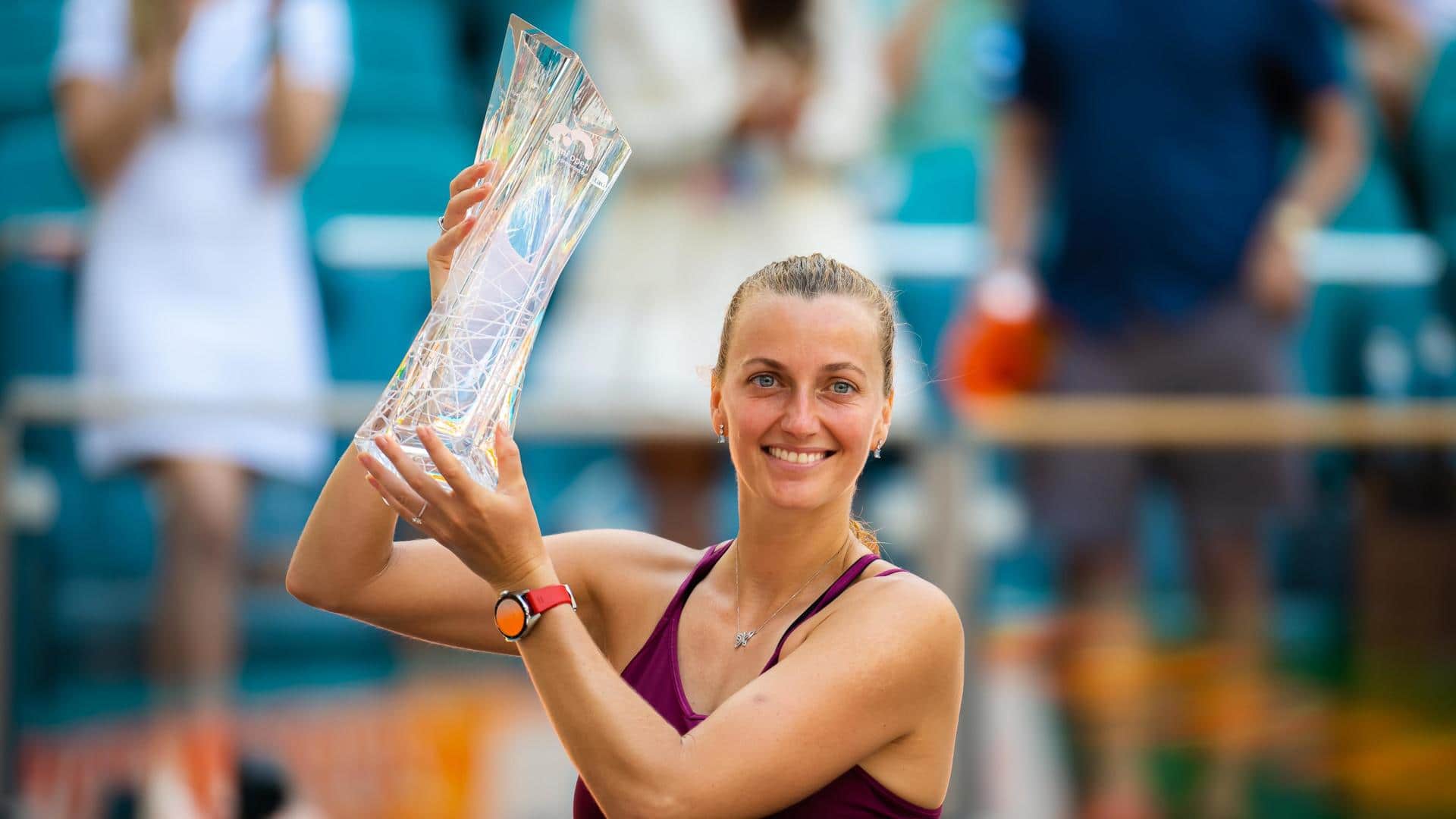 Petra Kvitova wins the 2023 Miami Open: Key stats