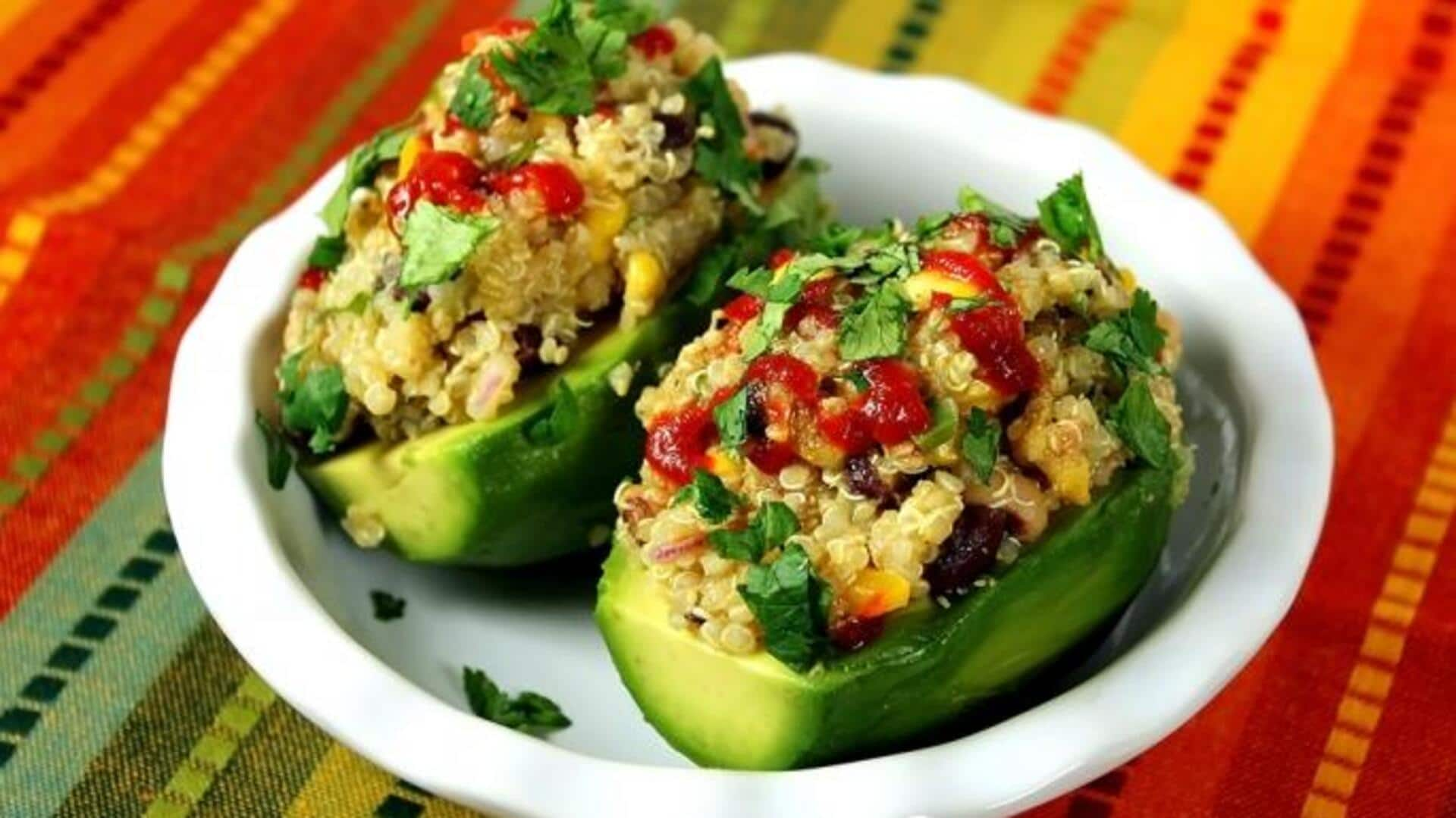 Peruvian quinoa stuffed avocados: A step-by-step guide